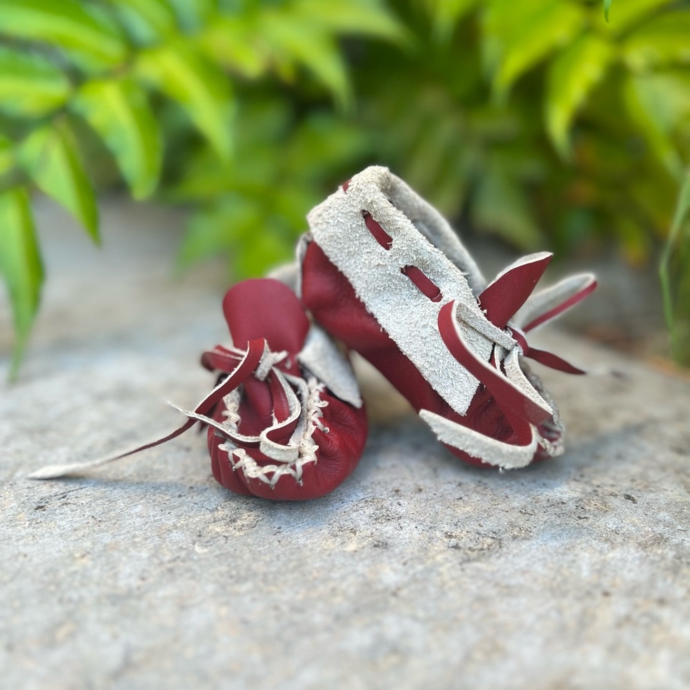 Newborn Leather Shoes from Chihuahua, Mexico